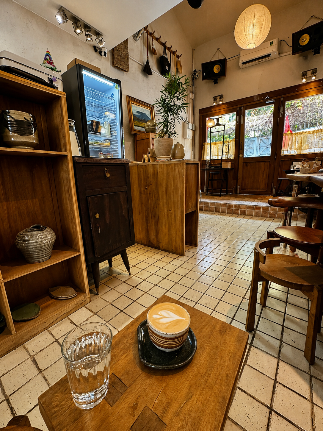 Layered Vintage Café Interior – Kiaacups Saigon