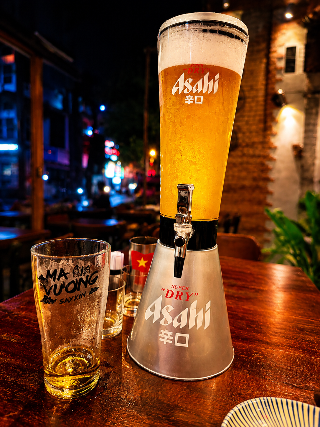Self-Serve Beer Tower - Lão Trư Saigon