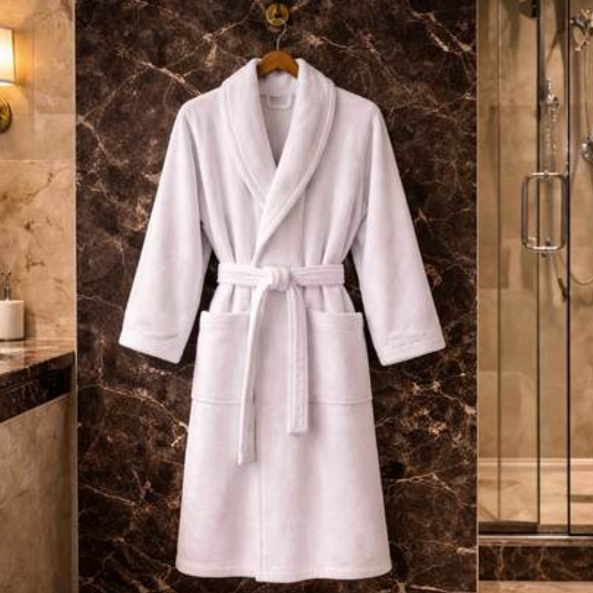 Luxury Terry Bathrobe
