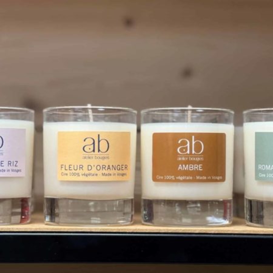 Transparent Glass Artisanal Candle